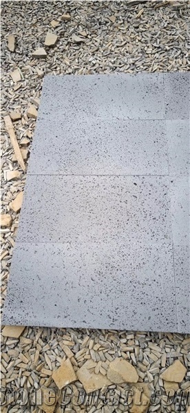 Lava Stone, Hole Stone Basalt Tile Moon Surface Flooring