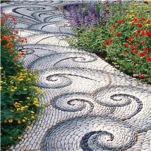 Garden and Outdoor Decorative Pebble Stone Pattern