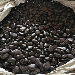 High Polish Black Pebble Stone Prices