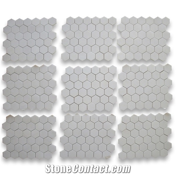 Marble Round Hexagon Subway Brick Chevron Mosaic Tiles