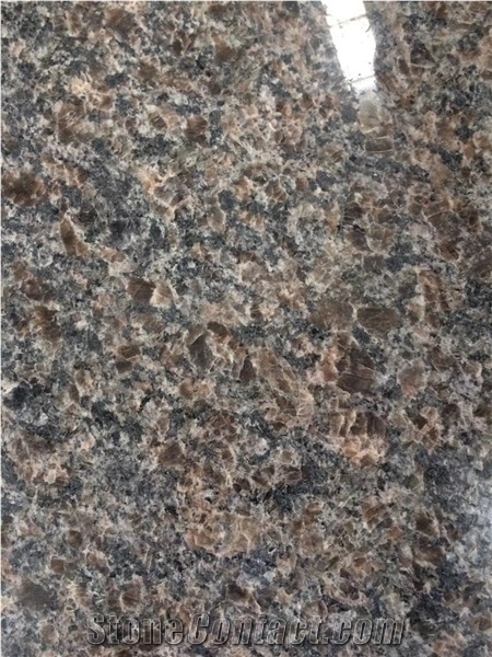 Caledonia Brown Granite Floor Wall Slabs Tiles