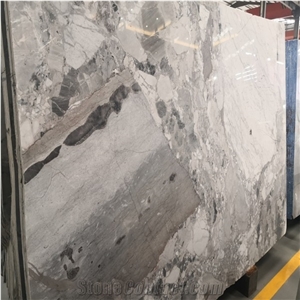 Chropical Grey /Fossil Grey Marble Slabs