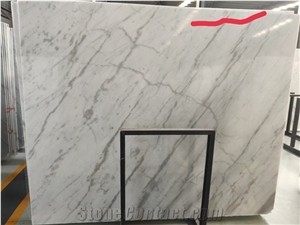 Polished Guangxi White Marble Slabs