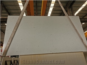 Wholesaler Polished White Artificial Marble Stone Slabs