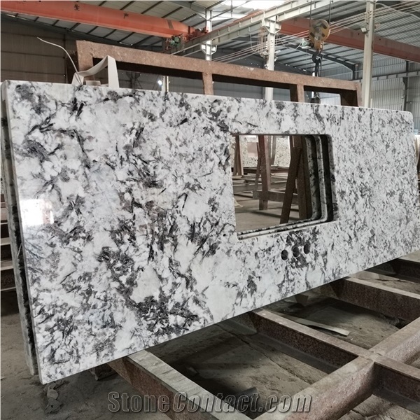 Alaska White Granite Kitchen Countertops China Factory