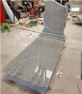 China Blue Sapphire Granite Tombstone Factory Supply