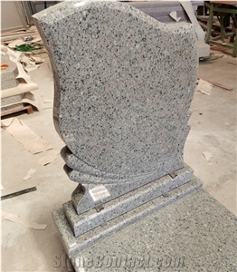 China Blue Sapphire Granite Single Monument Design