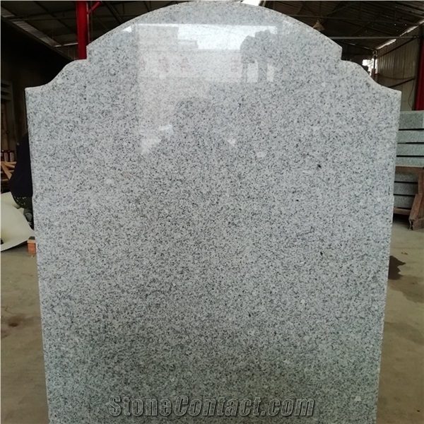 China Factory Grey Granite Headstone Irish Pattern