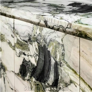 China Ice Jade Marble for Countertops Vanity Tops Design