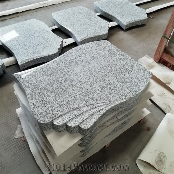 China New Grey G603 Granite Headstone