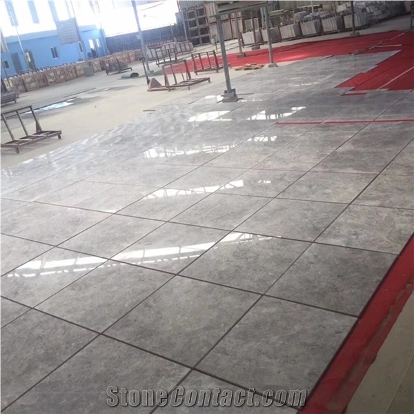 China Tundra Grey Marble Flooring Walling Tiles Price
