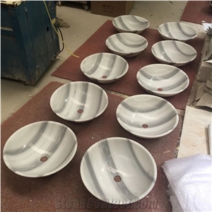 Factory Wholesale Marmara Marble Washing Bowl Sinks