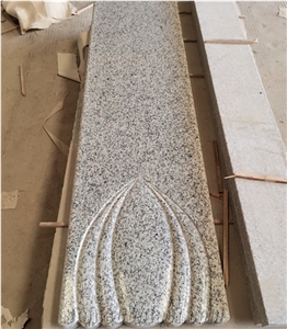 Jilin New G603 Granite Monuments Cover Slabs Pattern