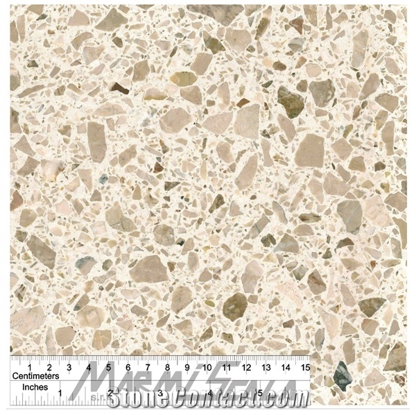 Botticino 025 Cement Marble- Agglomerated Marble