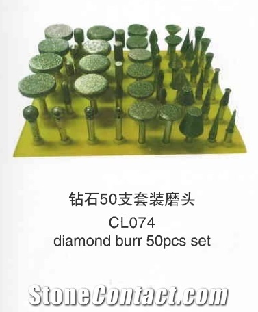 Diamond Burr 50pcs Set Cl074