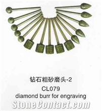 Diamond Burr for Engraving Cl079-Cl080