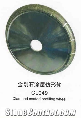 Diamond Coated Profiling Wheel Cl046-Cl049