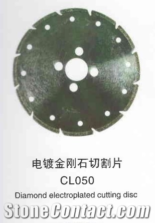 Diamond Electroplated Cutting Disc Cl050