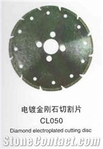 Diamond Electroplated Cutting Disc Cl050
