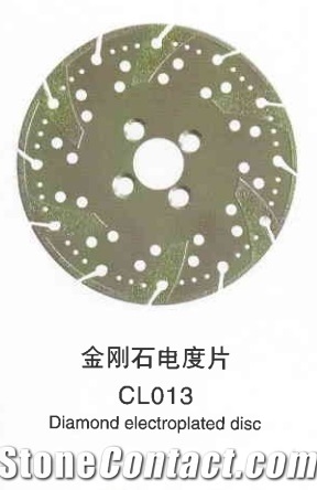 Diamond Electroplated Disc Cl010-Cl014