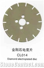 Diamond Electroplated Disc Cl010-Cl014