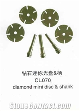 Diamond Mini Disc & Shank Cl073