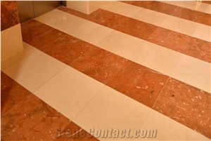 Rosso Alicante Marble Tiles