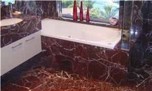 Rosso Levanto Marble Kitchen Countertop