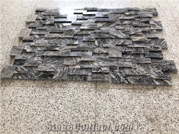 Split Slate Ledge Culture Stacked Stone Veneer Wall