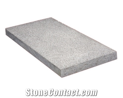 Sand-Blasted Grey Andesite Paving Tiles