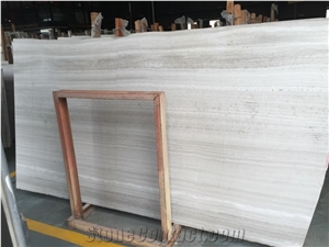 China Wood Marble Tile,Chinese White Wood Marble Floor Tile