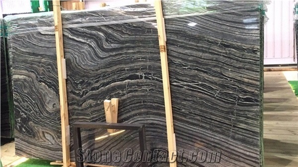 Silver Wave Marble,Wooden Black Marble,Ancient Wood Marble