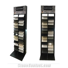 Floor Stone Customized Display Stand Rack