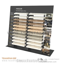 Porcelain Stone Sample Table Display Rack, Desk Stand