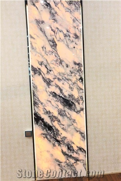 Calacatta Viola Marble Bookmatched Large Format Slabs