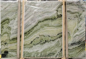 YUANDA Brilliant Green Marble Slabs