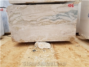 Breccia Oniciata Beige Marble Blocks from Own Quarry