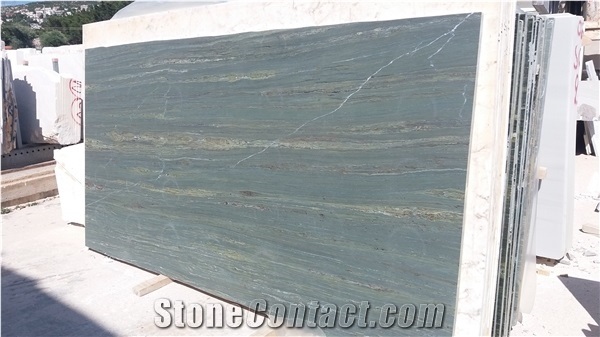 Tinos Oasis Green Marble Slabs, Greece Green Marble