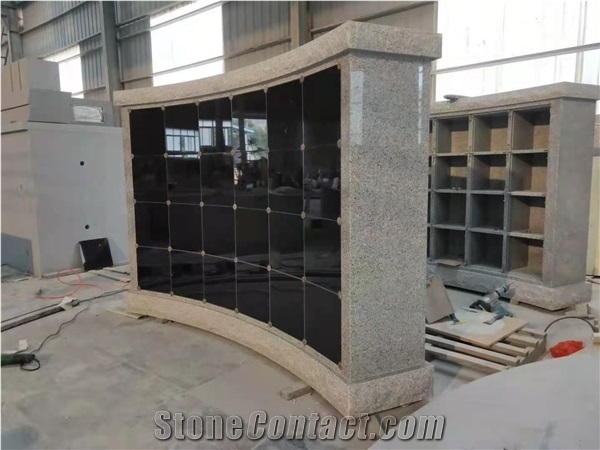 G603 and Shangxi Black Granite Polished Monument