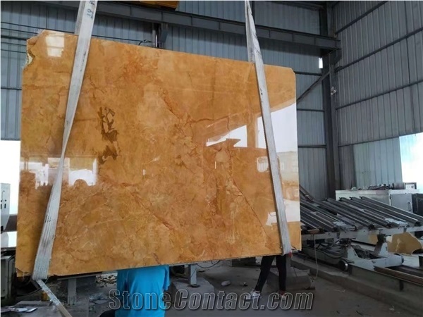 China Gold Imperial Royal Yellow Marble Slabs