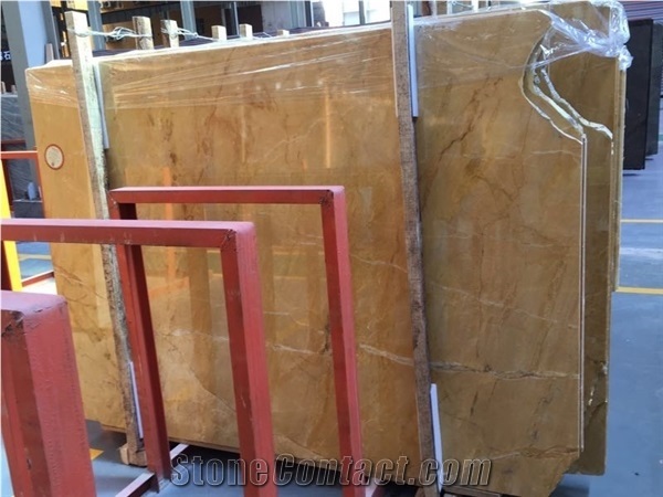 China Gold Imperial Royal Yellow Marble Slabs