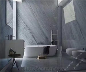 Rhine Silver Grey Gray Marble Floor Wall Tile Slab