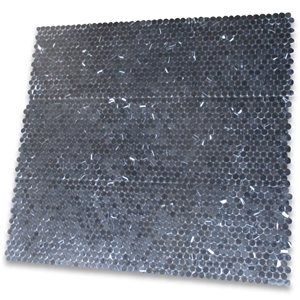 Marquina Black 3 4 Inch Penny Round Mosaic Tiles
