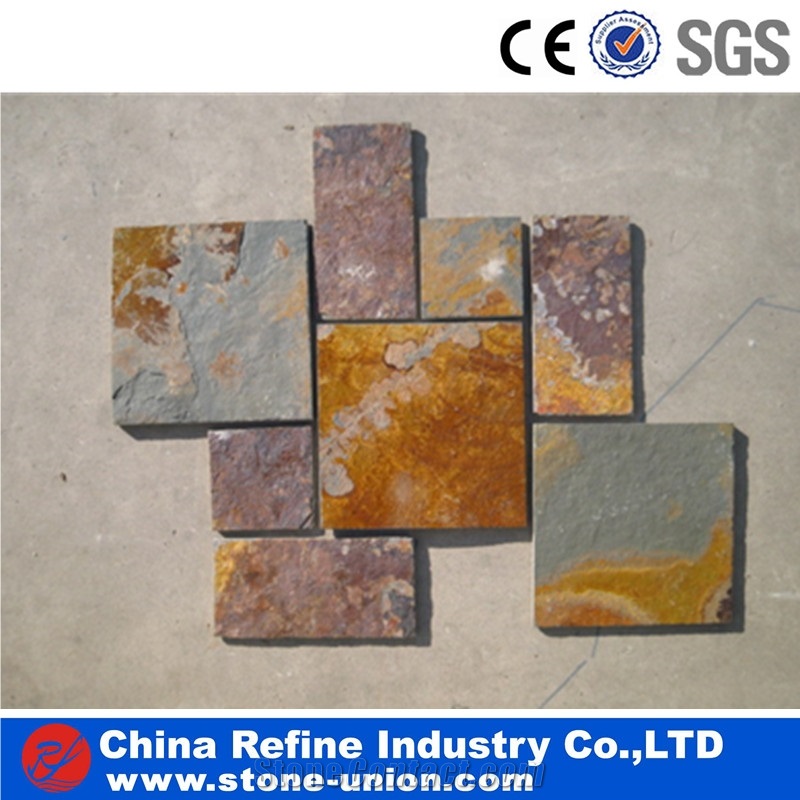Cheap Chinese Slate Tiles Wall Paving