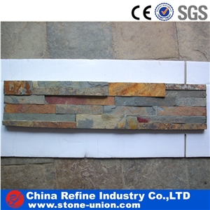 Cheap Price Cultured Stone,Rusty Slate Ledge Stone