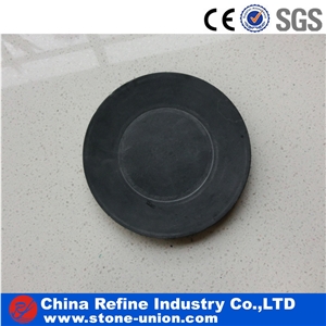 Cheap Wholesale Black Slate Food Plates And Pans