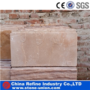 China Brown Honed Sandstone Slabs & Tiles,Walling