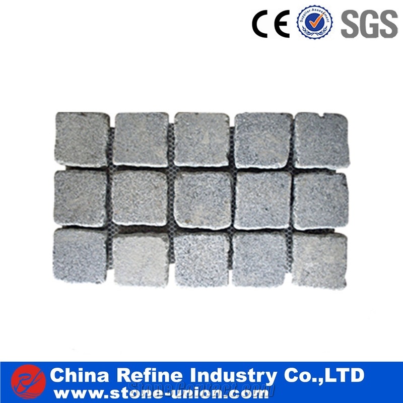 China Cheapest Granite G603 Flamed Paving Stone