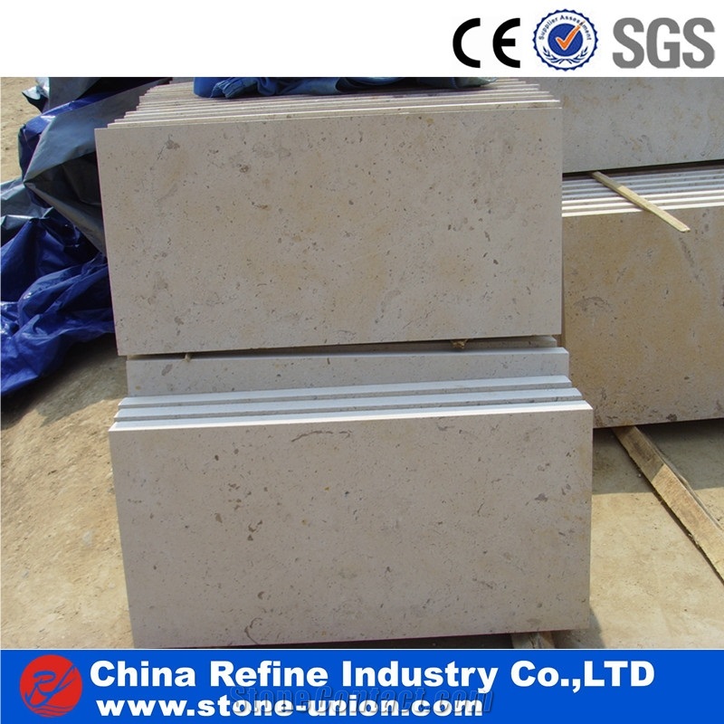 Chinese Beige Limestone Floor Tiles & Wall Tiles