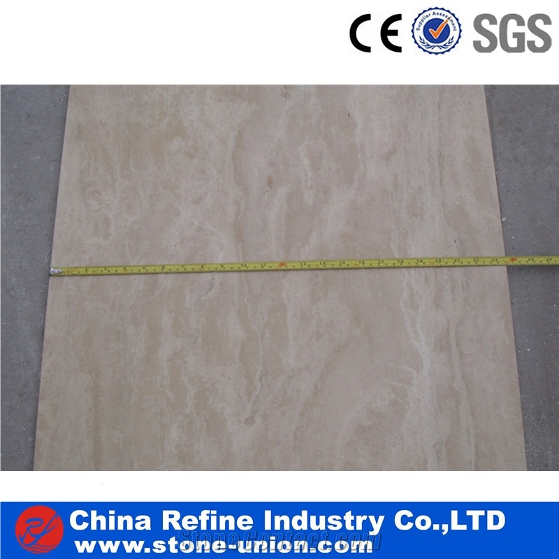 Chinese Beige Travertine Flooring Paving Tiles
